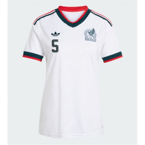 Mexiko Johan Vasquez #5 Bortatröja Dam VM 2026 Kortärmad
